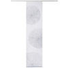 FLÄCHENVORHANG   halbtransparent   60/245 cm  - Transparent/Weiß, Natur, Textil (60/245cm) - Novel