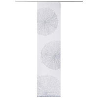 FLÄCHENVORHANG   halbtransparent   60/245 cm  - Transparent/Weiß, Natur, Textil (60/245cm) - Novel