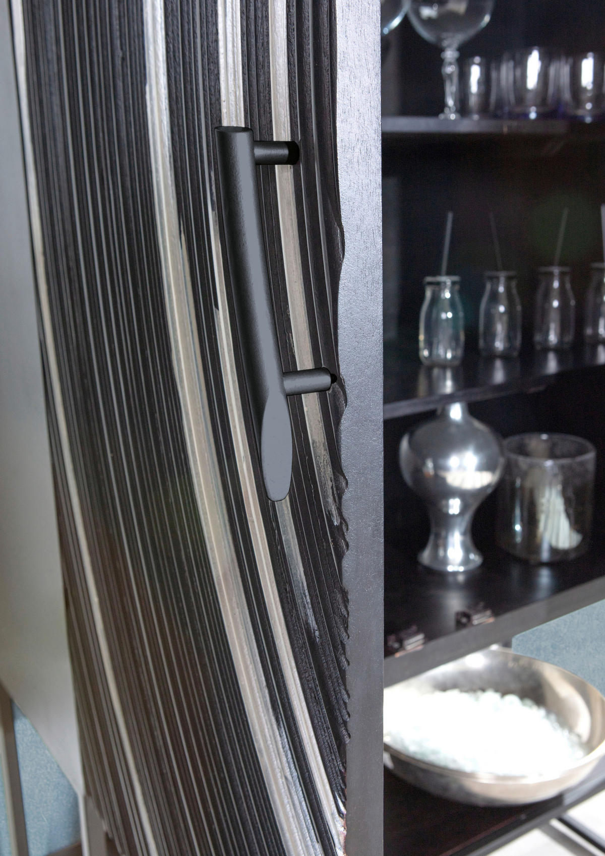 HIGHBOARD  in 100/160/44 cm  - Schwarz, Design, Holz/Holzwerkstoff (100/160/44cm) - Landscape