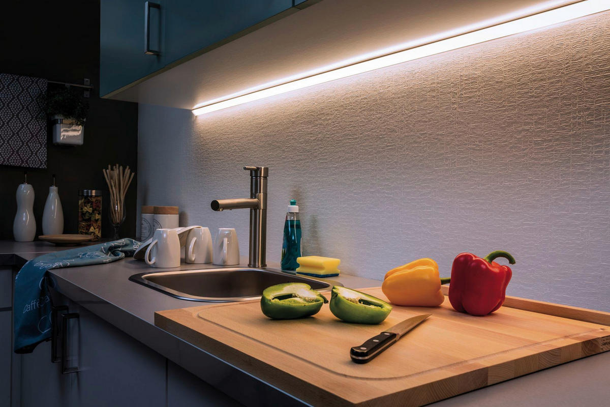LED-STRIP 70582 100 cm   - Silberfarben, Basics, Metall (100cm) - Paulmann