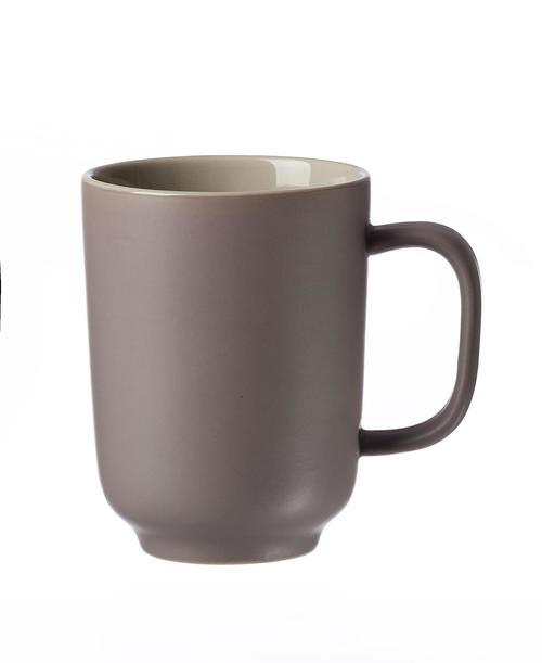 KAFFEEBECHER Jasper  320 ml   - Taupe/Weiß, Design, Keramik (320ml) - Ritzenhoff Breker