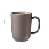 KAFFEEBECHER Jasper 320 ml  - Taupe/Weiss, Design, Keramik (320ml) - Ritzenhoff Breker