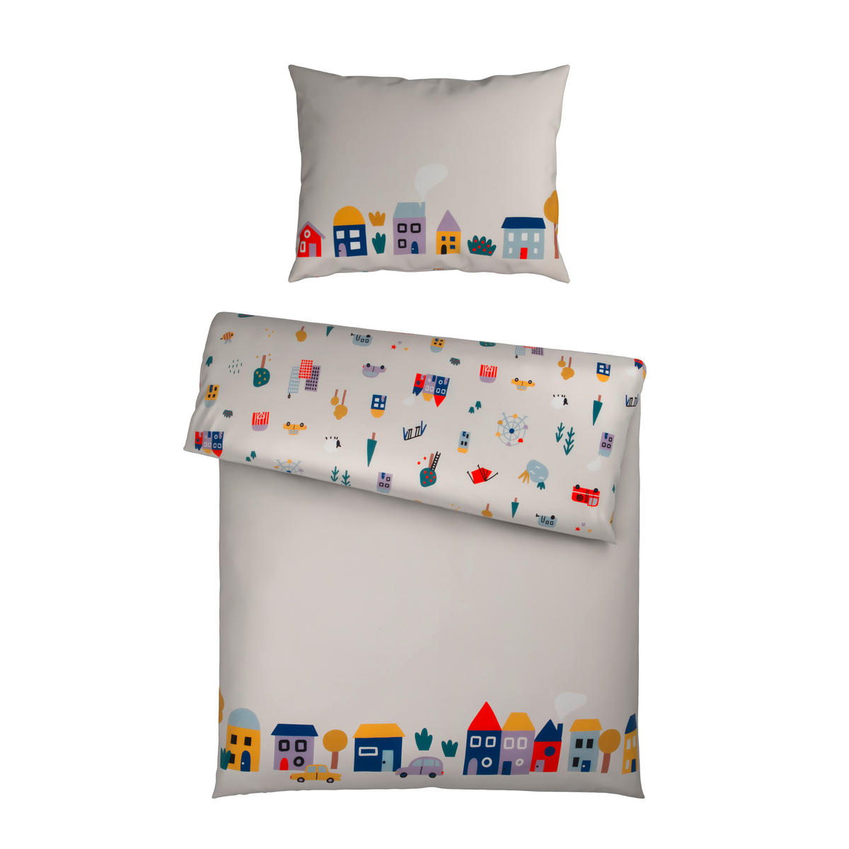 DETSKÁ POSTEĽNÁ BIELIZEŇ 100/135 cm  - krémová, Trend, textil (100/135cm) - Patinio