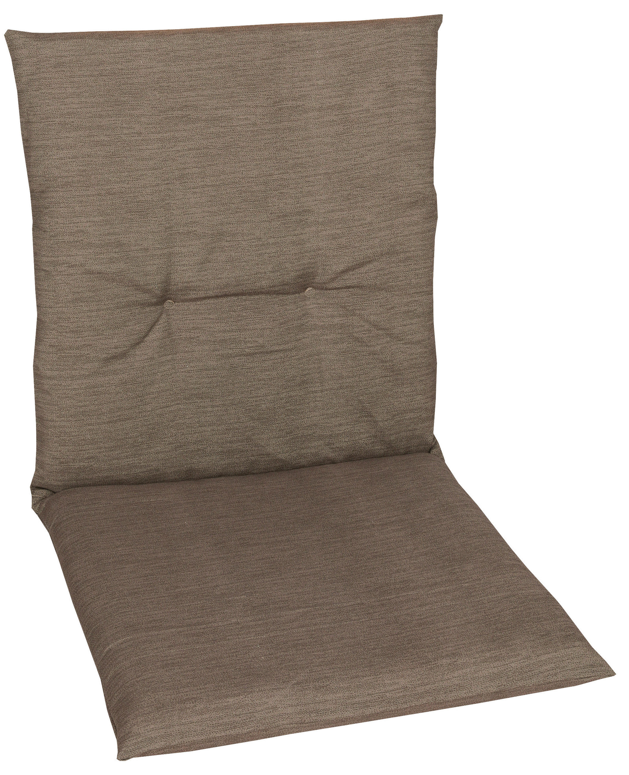 JASTUK ZA STOLICU SA NASLONOM  48/5/98 cm    - braon, Osnovno, tekstil (48/5/98cm) - Ambia Garden