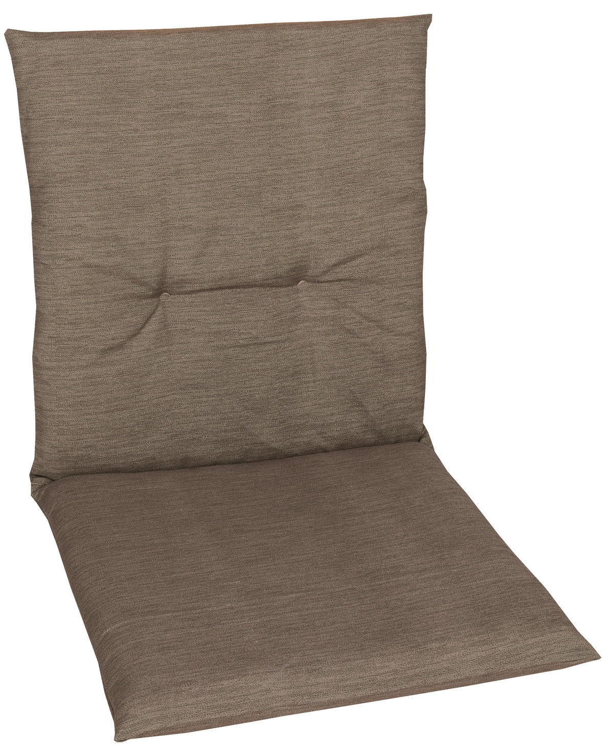 JASTUK ZA STOLICU SA NASLONOM  48/5/98 cm    - braon, Osnovno, tekstil (48/5/98cm) - Ambia Garden