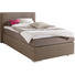 BOXSPRINGBETT 140/200 cm in Schlammfarben - Schlammfarben/Alufarben, KONVENTIONELL, Kunststoff/Textil (140/200cm) - Esposa BOXSPRINGBETT 140/200 cm in Schlammfarben - Schlammfarben/Alufarben, KONVENTIONELL, Kunststoff/Textil (140/200cm) - Esposa