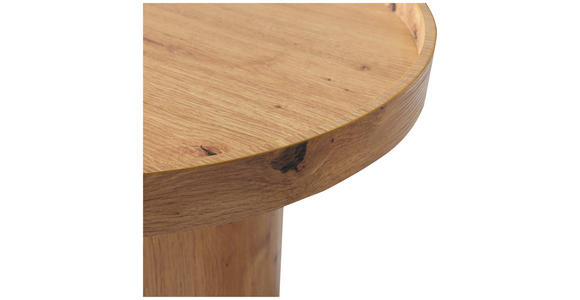 BEISTELLTISCH in Holzwerkstoff 40/40/45 cm - Wildeiche, Design, Holzwerkstoff (40/40/45cm) - Carryhome
