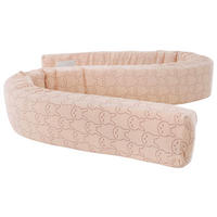 NESTCHENSCHLANGE Kuschelhase  - Beige/Altrosa, Basics, Textil (200cm) - Träumeland