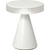 LED-TISCHLEUCHTE Neutra 17/20 cm   - Weiß, Design, Kunststoff/Metall (17/20cm) - Fabas Luce
