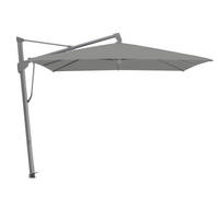 AMPELSCHIRM 400x300 cm  - Dunkelgrau/Anthrazit, Basics, Textil/Metall (400/300cm) - Glatz