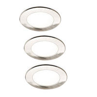UNTERBAULEUCHTEN-SET - Edelstahlfarben, Basics, Metall (68/68/8cm) - HKT