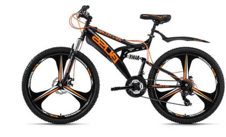 MOUNTAINBIKE 26 Zoll  - Schwarz, Basics, Metall (180/100/70cm) - Atrigo