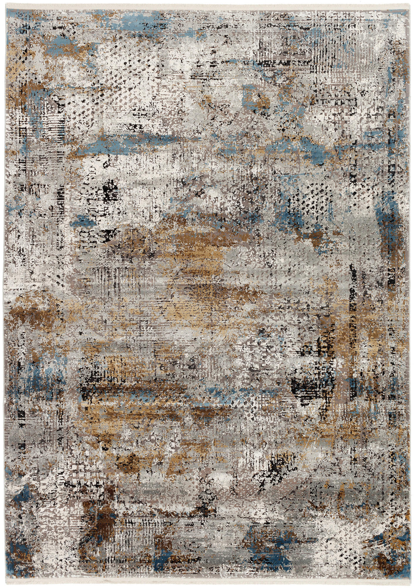 Dieter Knoll Webteppich Le Mans Mehrfarbig 120x180 cm