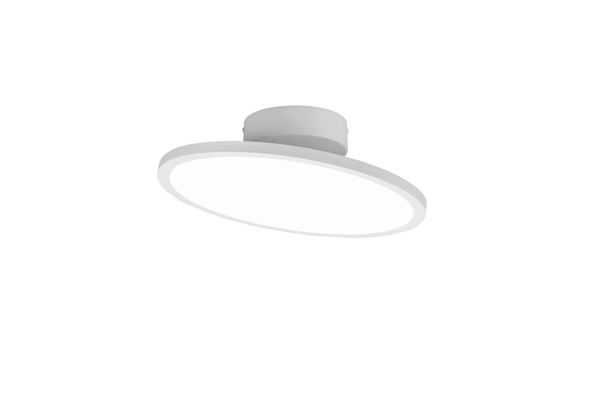 LED-DECKENLEUCHTE 40/12 cm   - Weiß, Design, Metall (40/12cm)