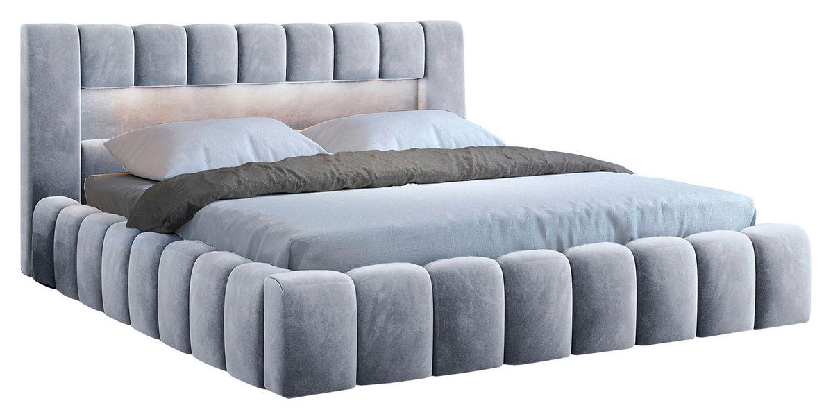 POLSTERBETT 160/200 cm, {[inkl. ],item.attr('349-543'),[, ]} - Schwarz/Weiß, MODERN, Holz/Kunststoff (160/200cm) - MID.YOU