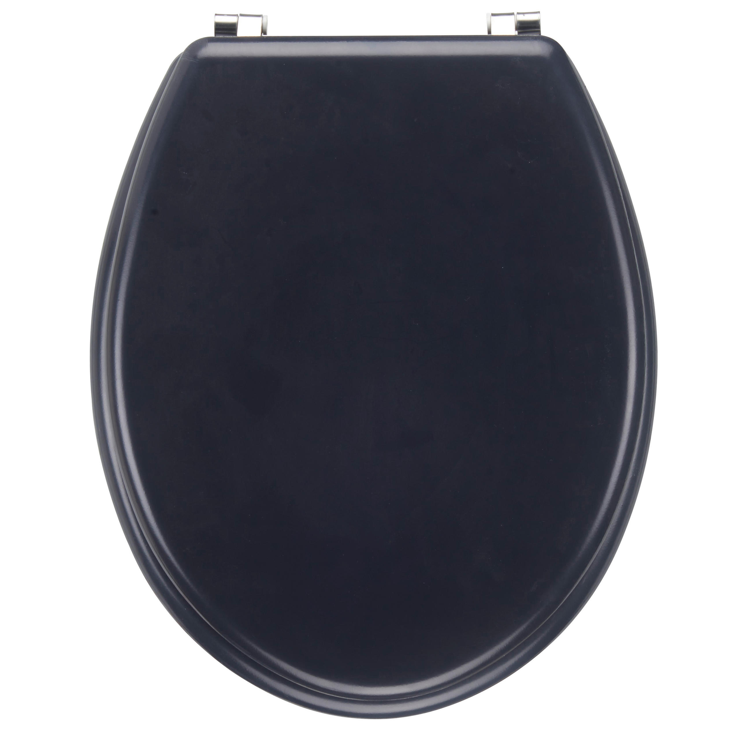 WC-SITZ Anthrazit  - Anthrazit, Basics, Kunststoff (45/36/5cm)