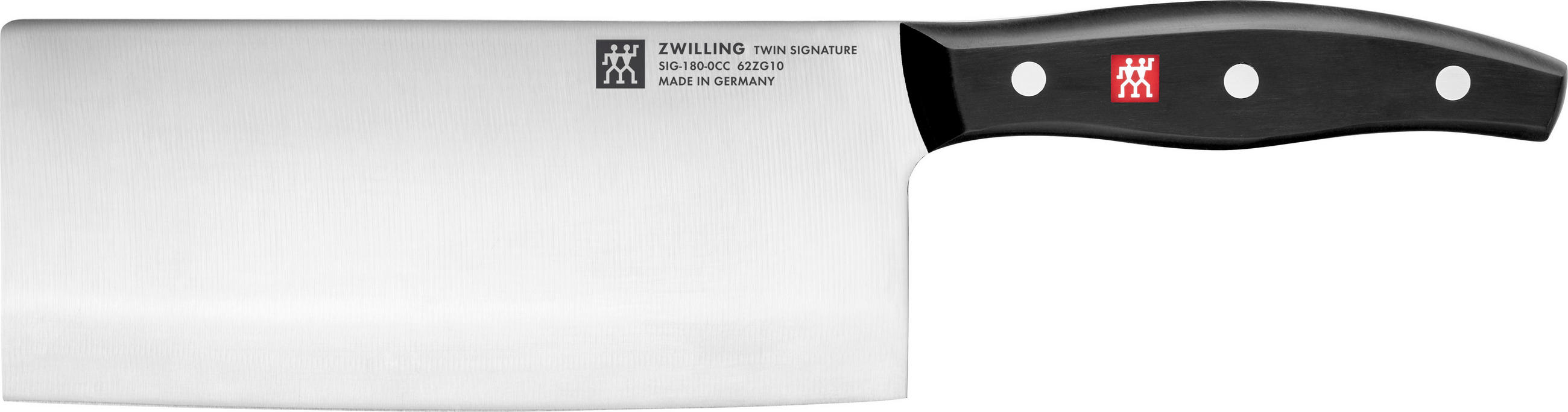 KOCHMESSER Signature  - Edelstahlfarben/Schwarz, Basics, Kunststoff/Metall (42,5/8,5/2,8cm) - Zwilling