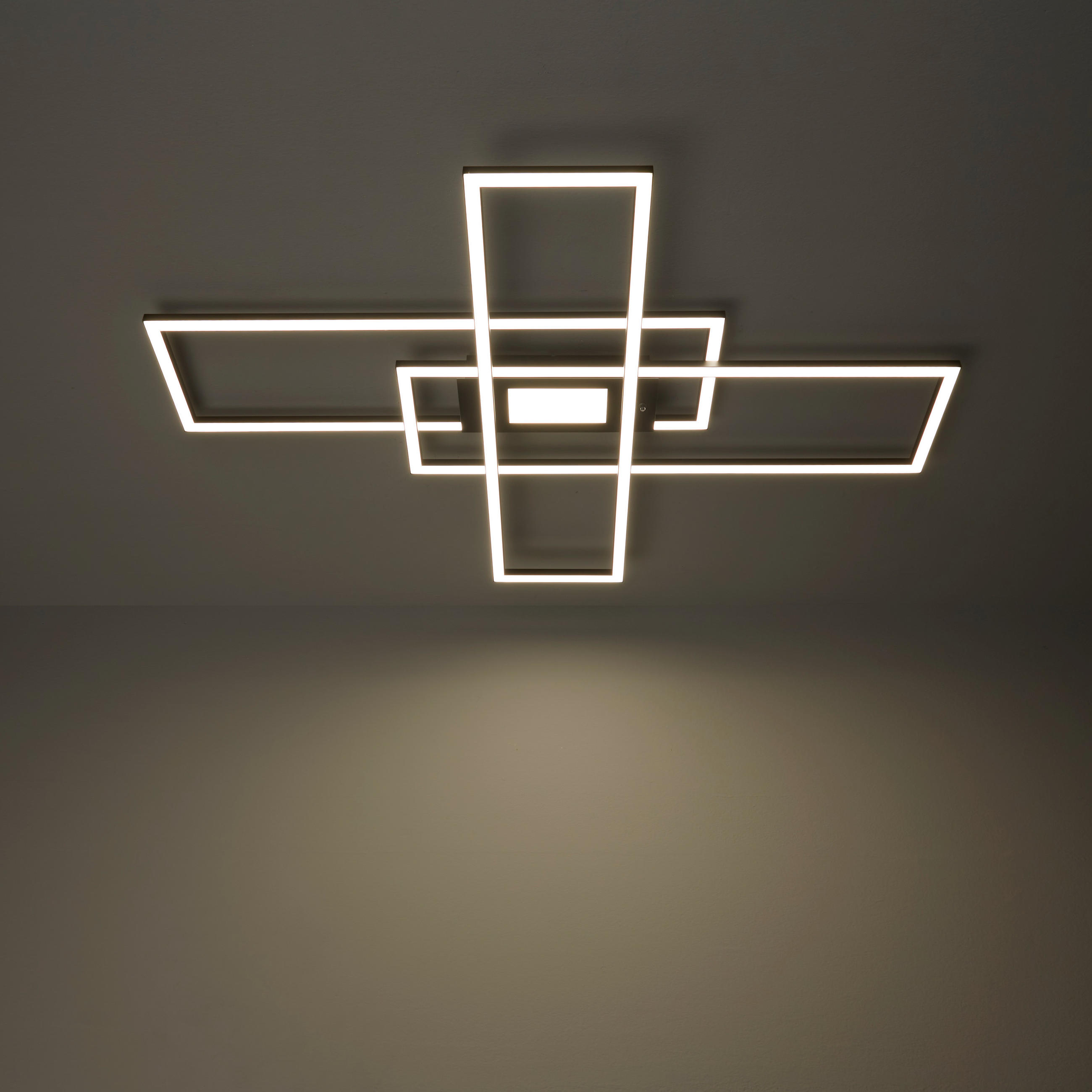 LED-TAKLAMPA 45 W 99,2/69,4/5,1 cm  - svart, Basics, metall/plast (99,2/69,4/5,1cm)