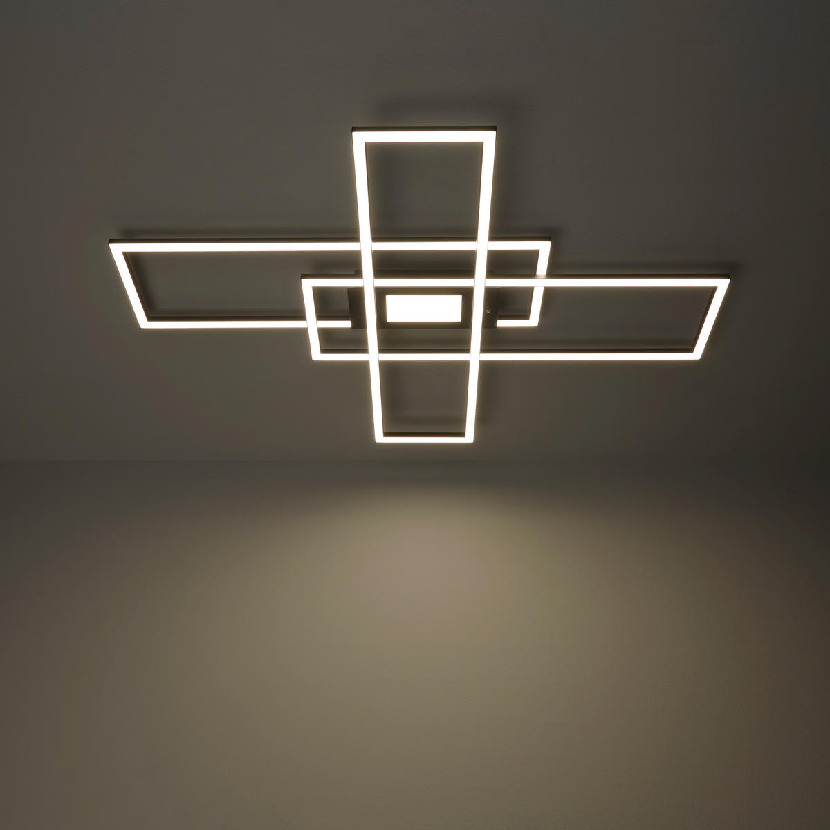 LED-TAKLAMPA 45 W 99,2/69,4/5,1 cm  - svart, Basics, metall/plast (99,2/69,4/5,1cm)