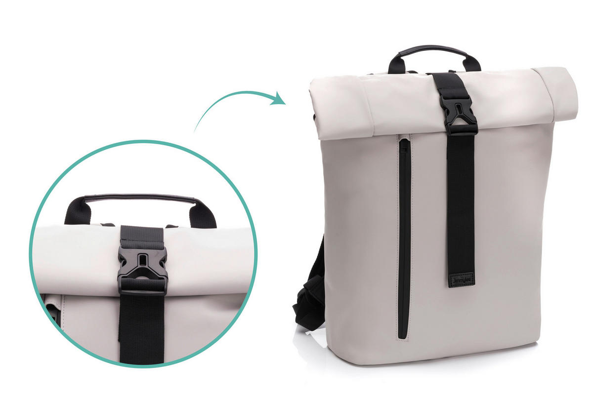 WICKELRUCKSACK SOFT TOUCH  - Basics, Textil (60/38/15cm) - Jimmylee