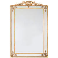 WANDSPIEGEL 154/236/9 cm    in  - Goldfarben, Design, Glas/Holz (154/236/9cm) - Novel