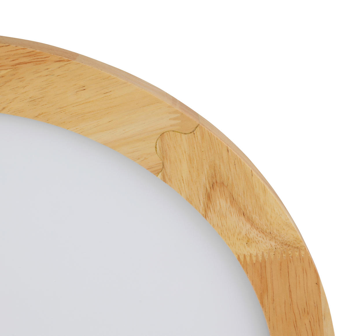 STROPNÉ LED SVIETIDLO, 40/5 cm  - čierna/biela, Basics, kov/drevo (40/5cm) - Novel