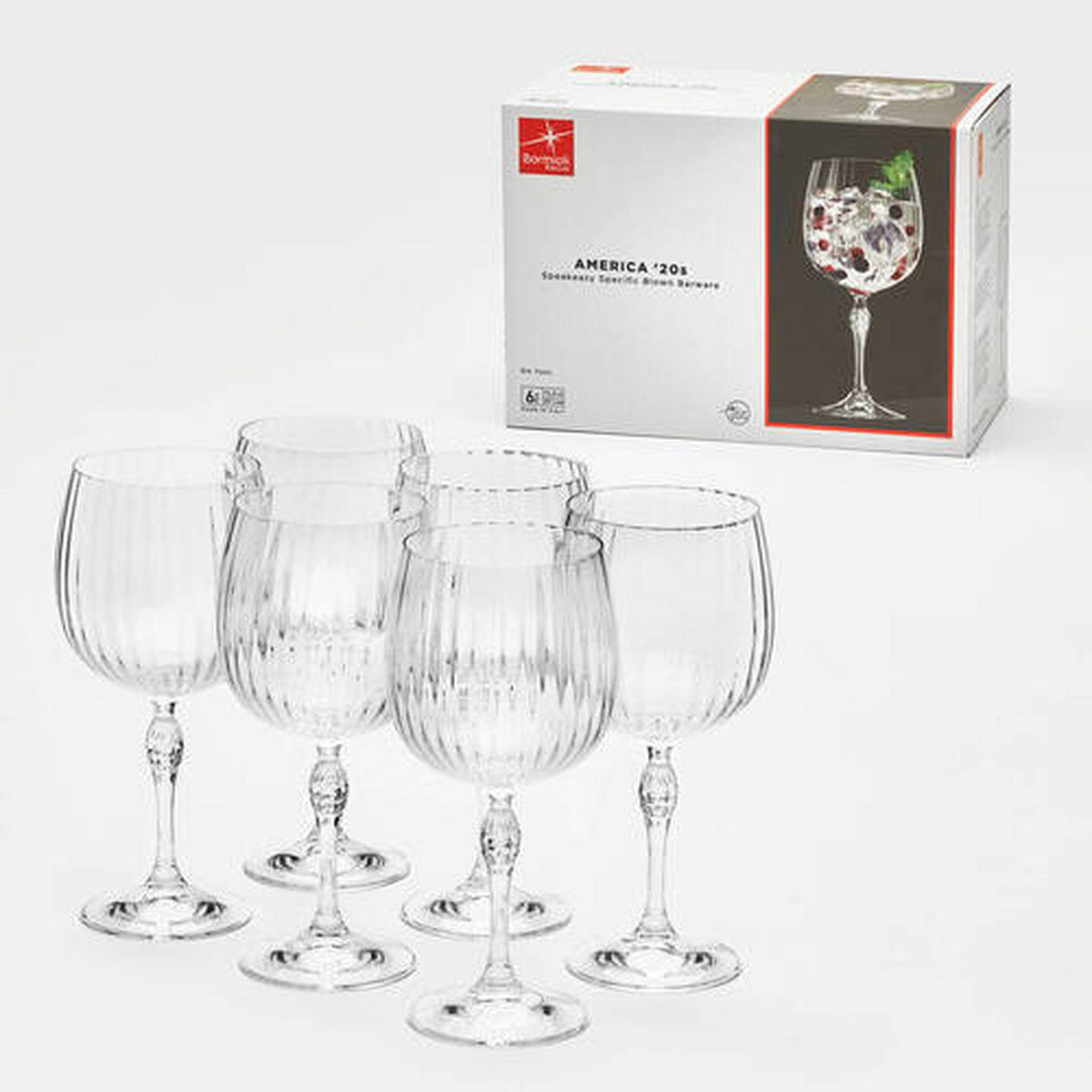 COCKTAILGLAS 745 ml 6 delar  - klar, Klassisk, glas (23,5/22,5/33,50cm) - Van Well