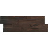 WANDVERKLEIDUNG 9 Stück  - Dunkelbraun, Basics, Holz (56/20/2cm)