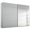 SCHWEBETÜRENSCHRANK in Grau  - Grau, Design, Glas/Holzwerkstoff (271/223/69cm) - Xora