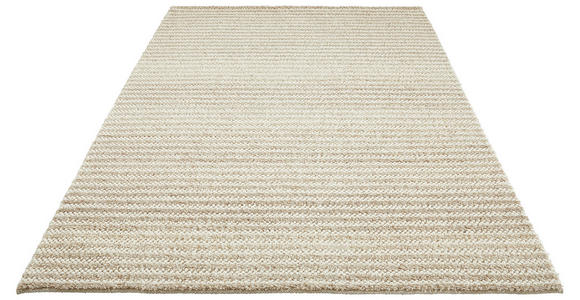 HANDWEBTEPPICH 70/140 cm  - Beige, Natur, Textil (70/140cm) - Linea Natura