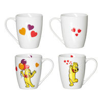 KAFFEEBECHER Haribo  360 ml   - Gelb/Rot, KONVENTIONELL, Keramik (13/10/9cm) - Ritzenhoff Breker