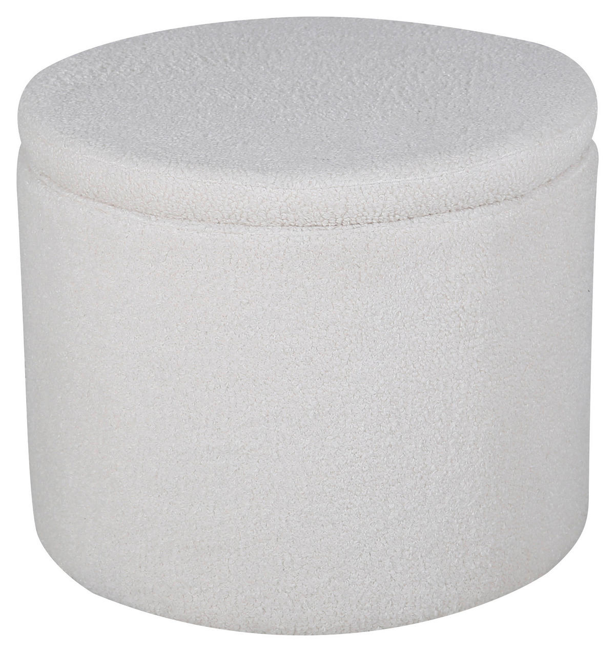SITTPUFF i  - vit, Design, textil (51/43/51cm) - Livetastic