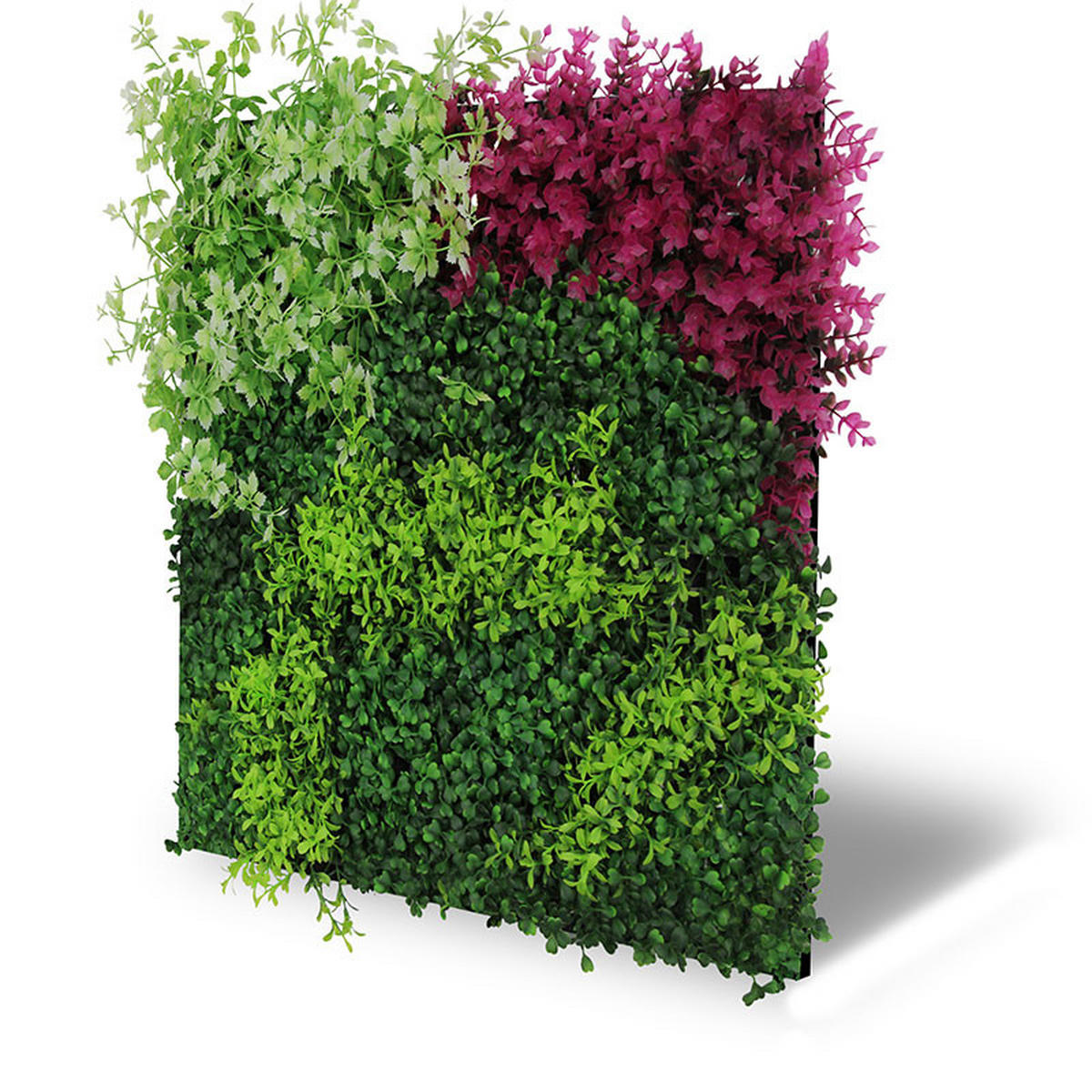 AKUSTIKPANEEL Modular Wall System Design Flora 52/52/4 cm  - Multicolor, MODERN, Kunststoff (52/52/4cm) - Jangal