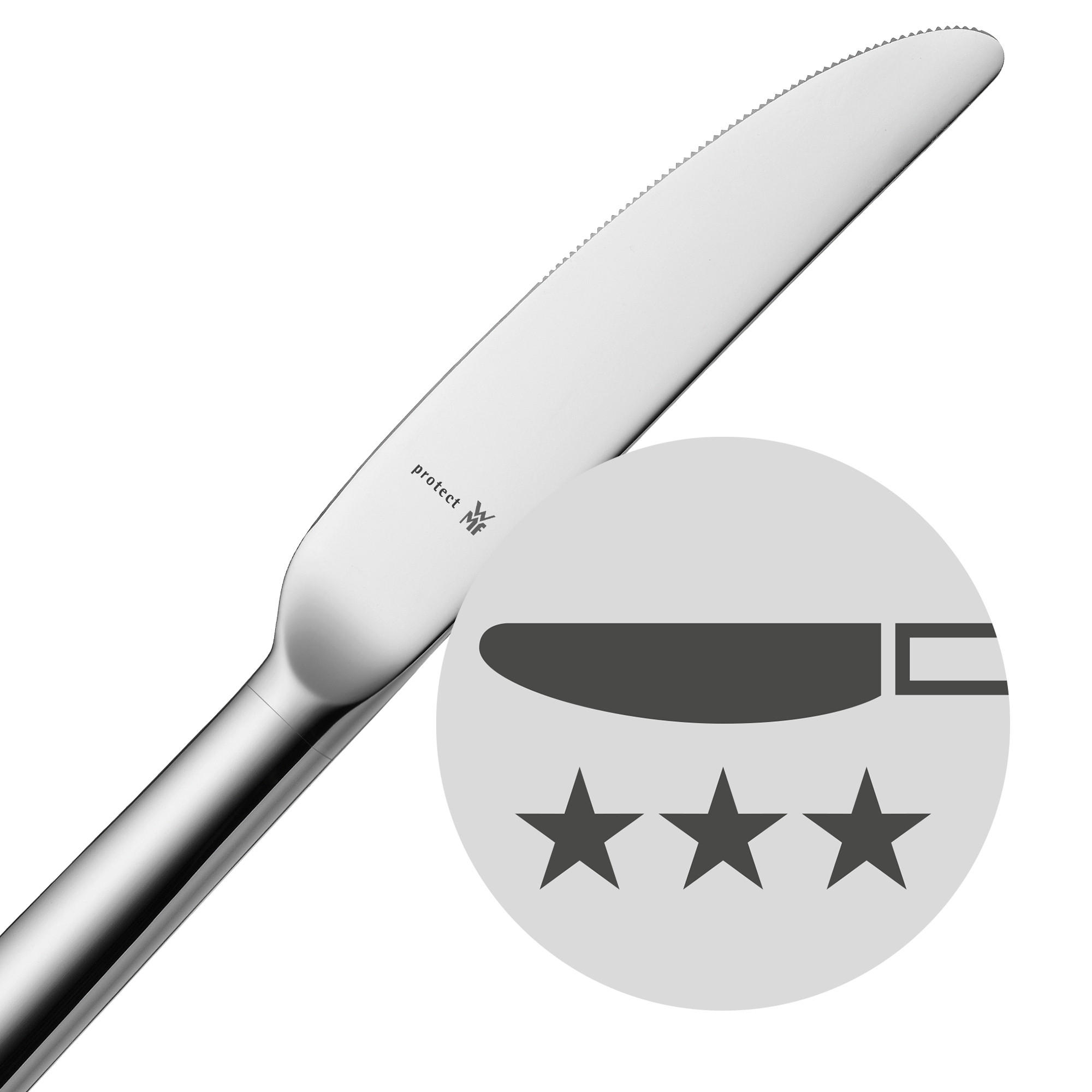 BESTECKSET  30-teilig  - Grau, Basics, Metall (43/26,5/55cm) - WMF