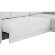 ECKSOFA Hellgrau Struktur  - Hellgrau/Schwarz, Design, Kunststoff/Textil (205/284cm) - Xora