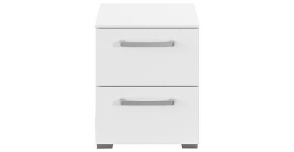 NACHTSCHRANK 40/49/42 cm  - Edelstahlfarben/Alufarben, Basics, Holzwerkstoff/Kunststoff (40/49/42cm) - Xora
