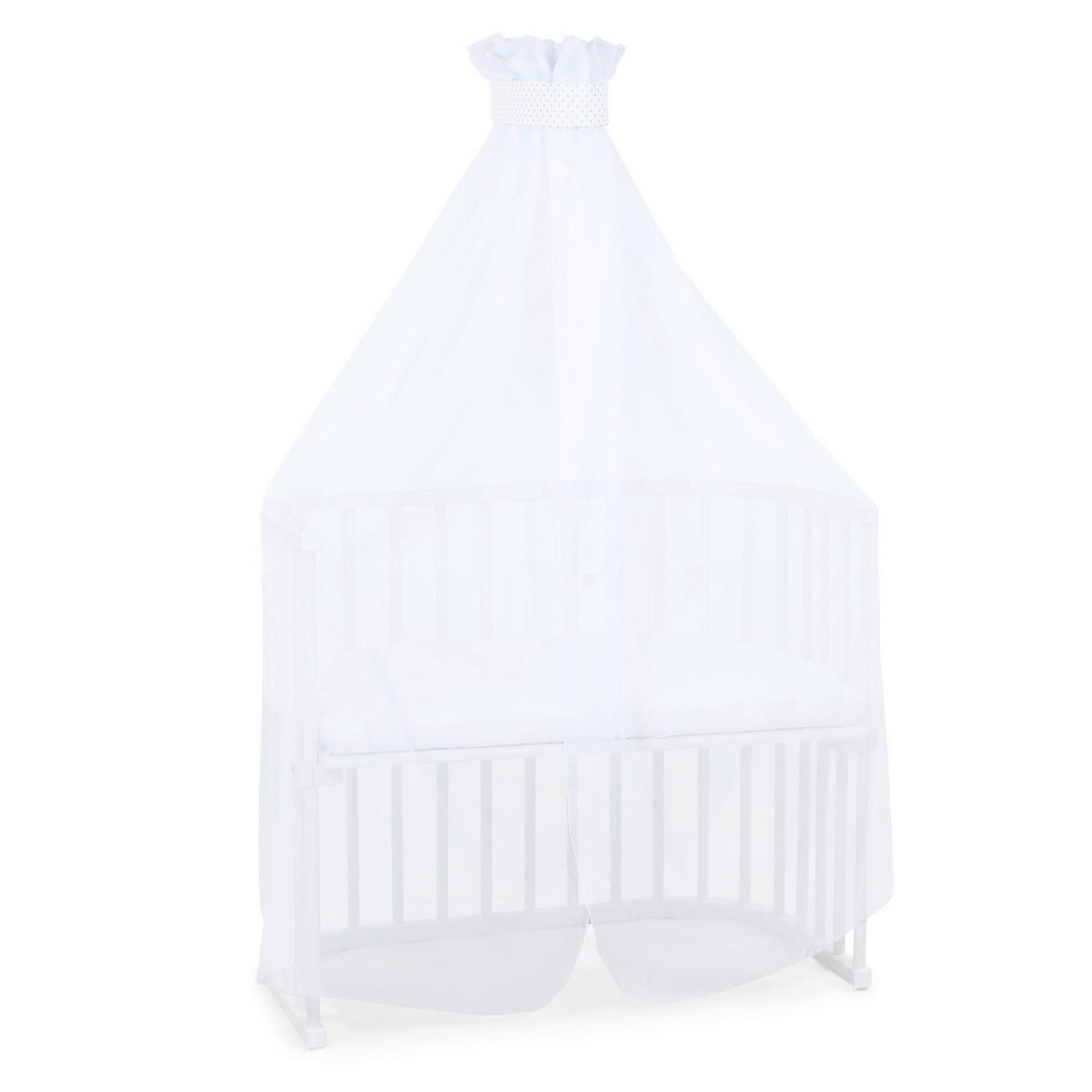 MOSKITONETZ  - Weiß, Basics, Textil (310/160/0,1cm) - Babybay