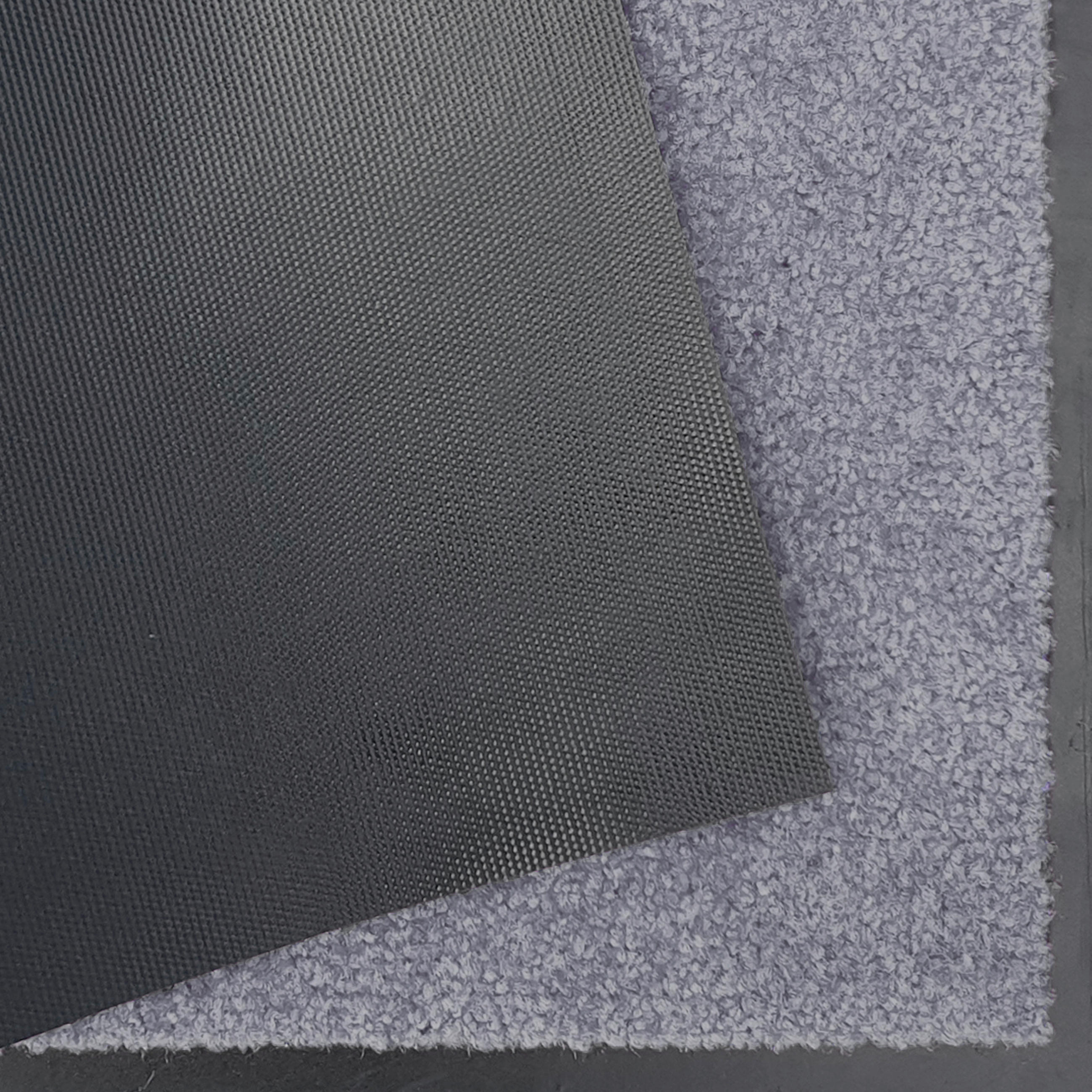 SCHMUTZFANGMATTE  40/60 cm  Grau  - Grau, Basics, Kunststoff/Textil (40/60cm)
