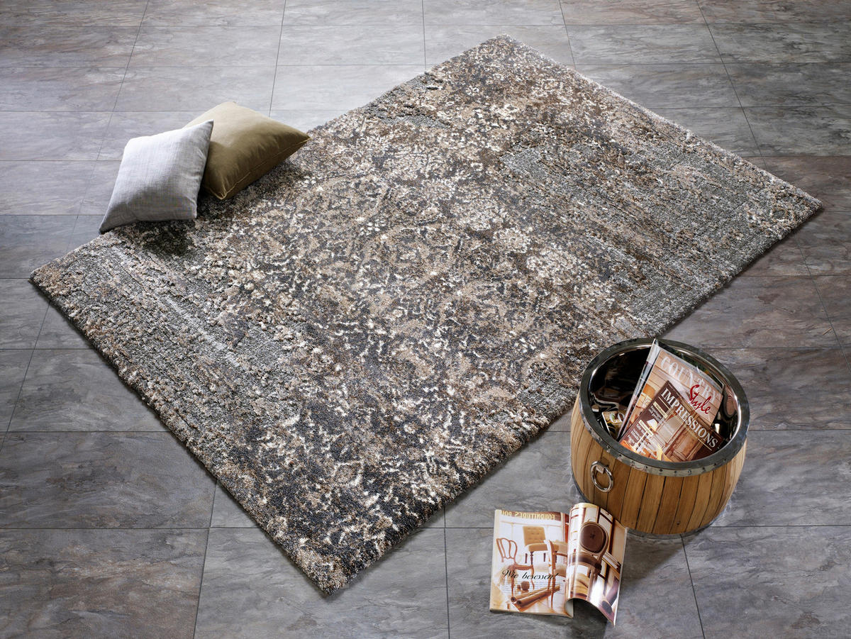 TEPPICH 140/200 cm Gelb  - Gelb, Design, Textil (140/200cm) - Novel