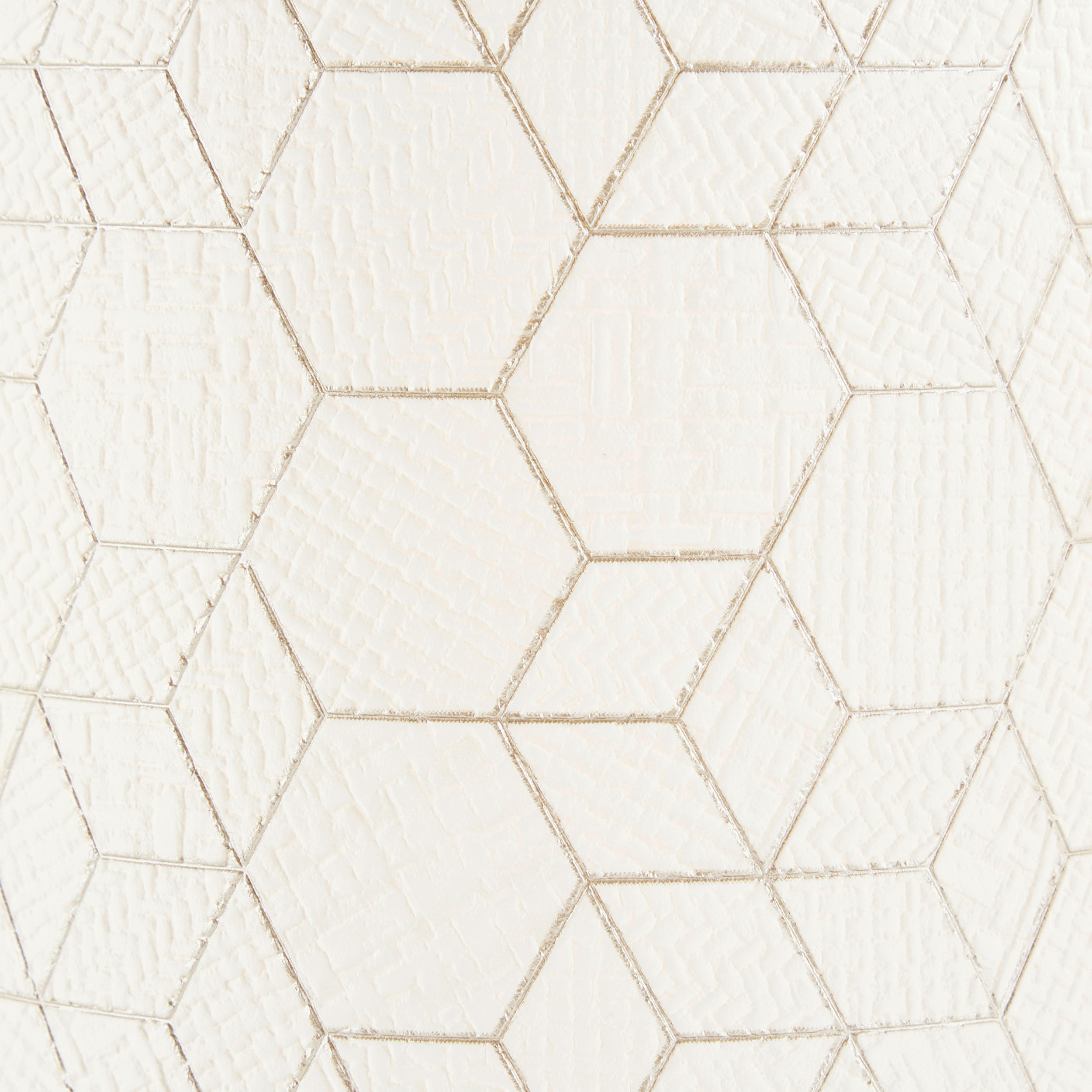 DECKENLEUCHTE  58/16 cm    - Weiß, KONVENTIONELL, Textil/Metall (58/16cm) - Brilliant