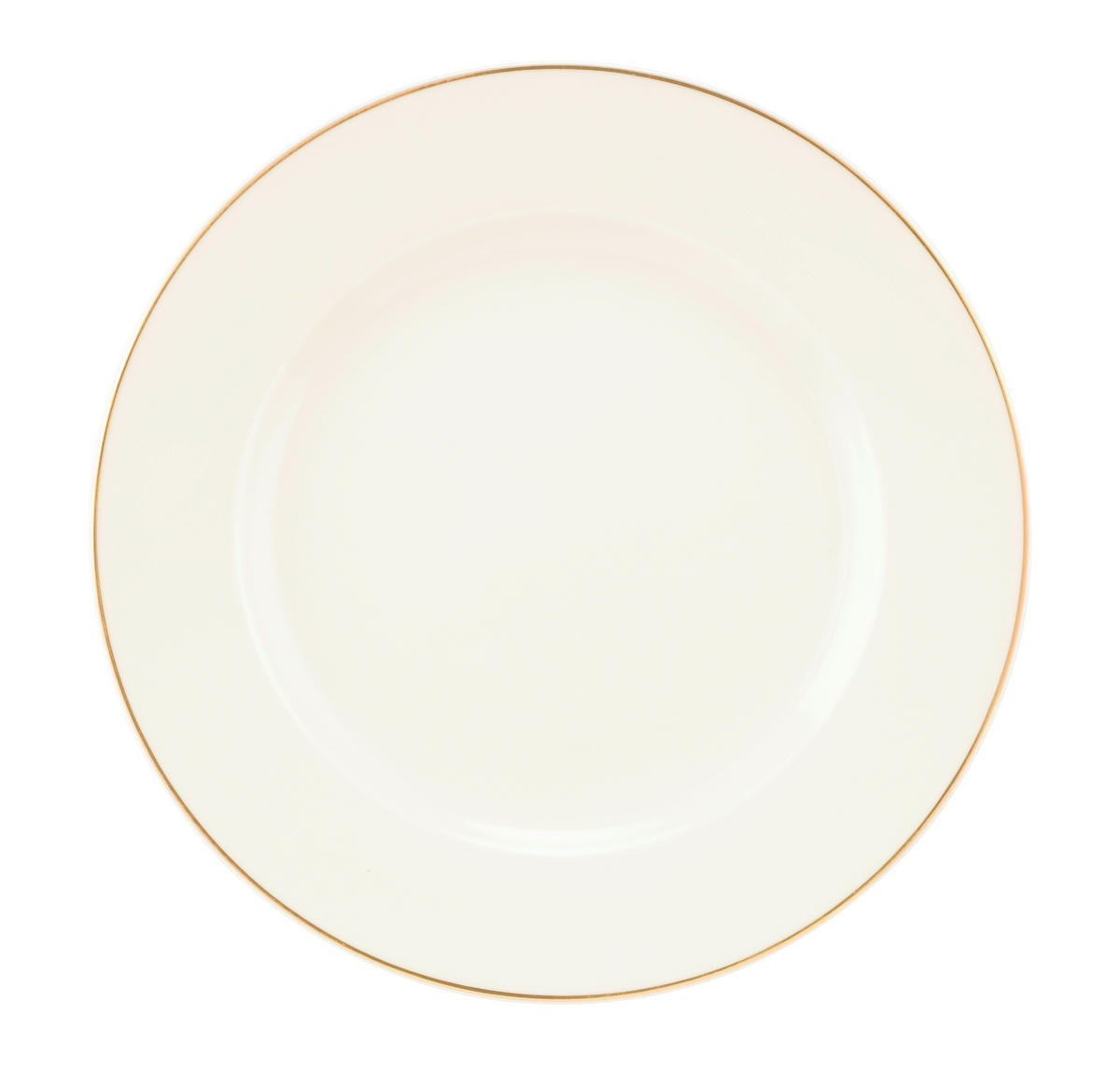 LAPOSTÁNYÉR 30 cm  - krémszínű/aranyszínű, Basics, kerámia (30cm) - Seltmann Weiden