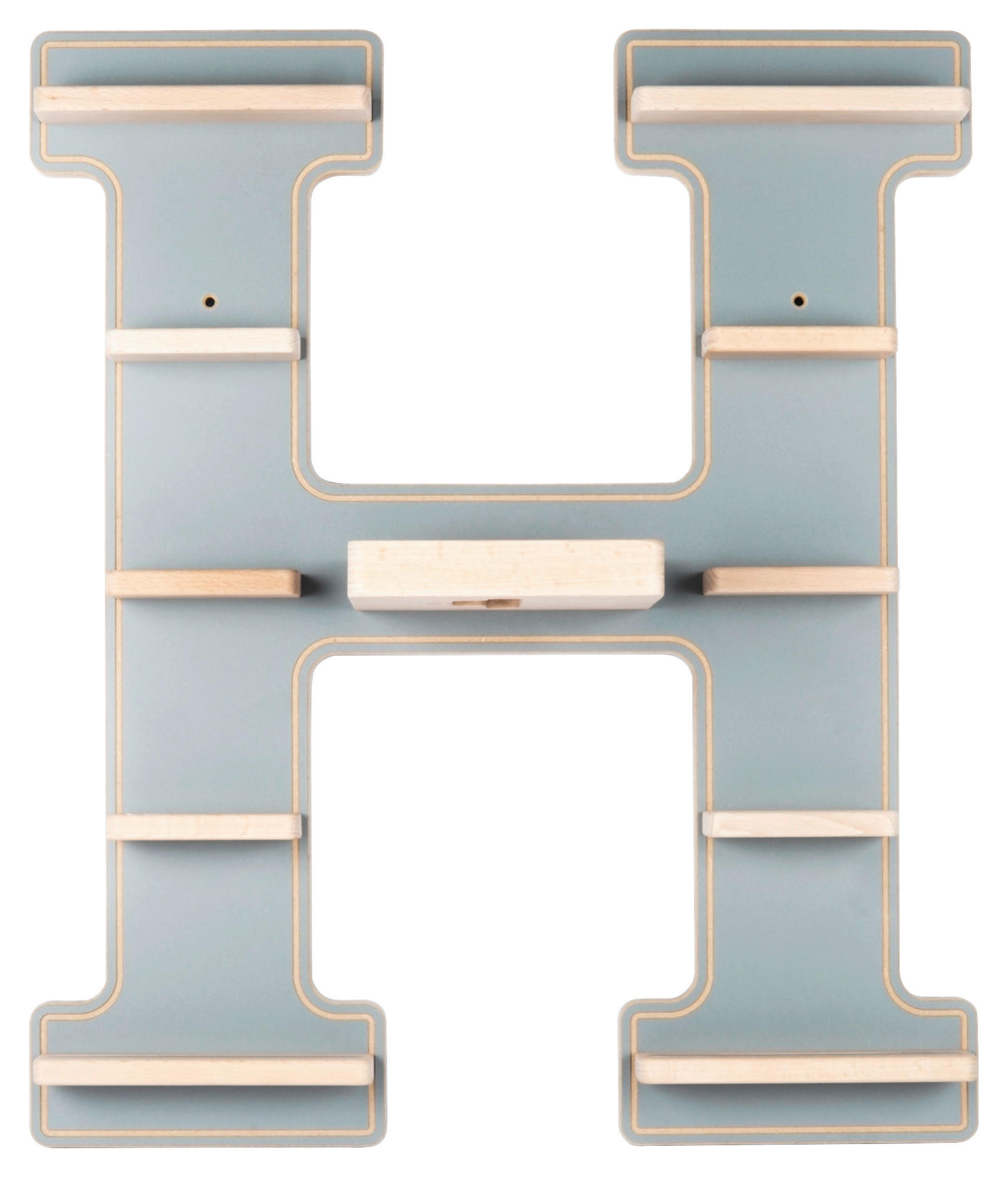 KINDERREGAL Grau - Grau, MODERN, Holzwerkstoff (46/54/19cm) - MID.YOU