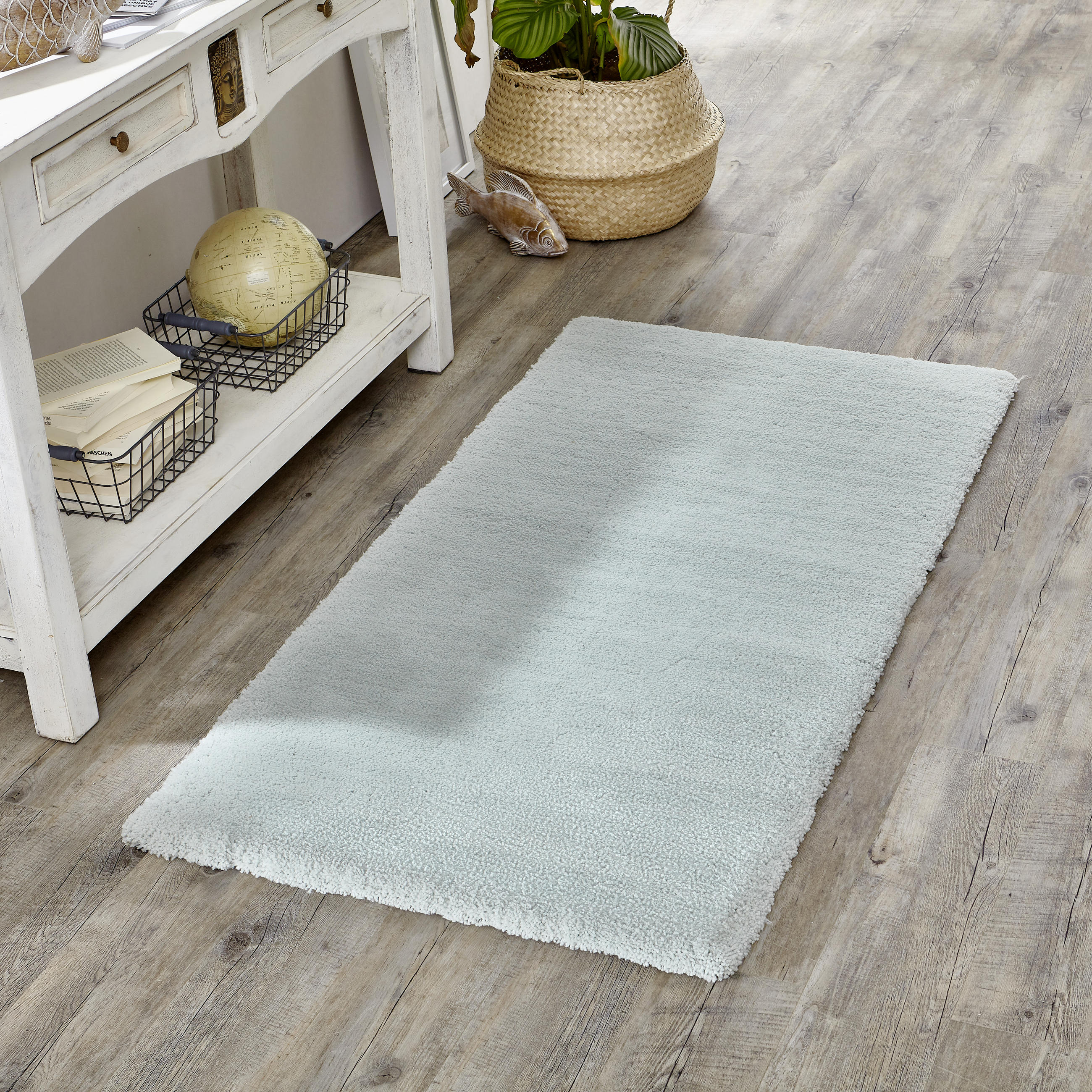 HOCHFLORTEPPICH 70/140 cm Relaxx Hellgrün  - Hellgrün, Basics, Textil (70/140cm) - Esprit