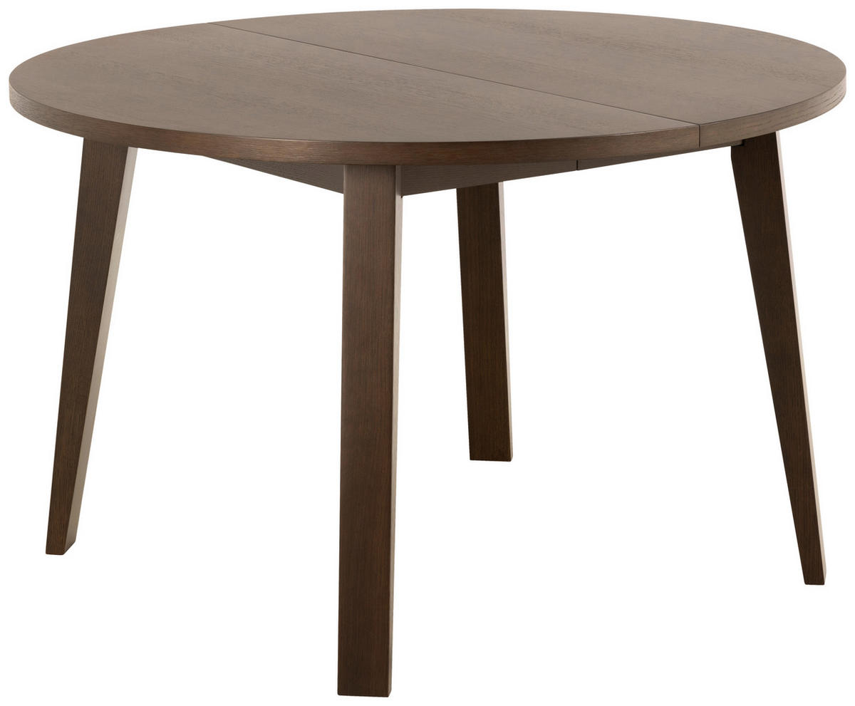 ESSTISCH Dunkelbraun rund  ausziehbar  - Dunkelbraun, Basics, Holz/Holzwerkstoff (220/75/120cm) - MID.YOU