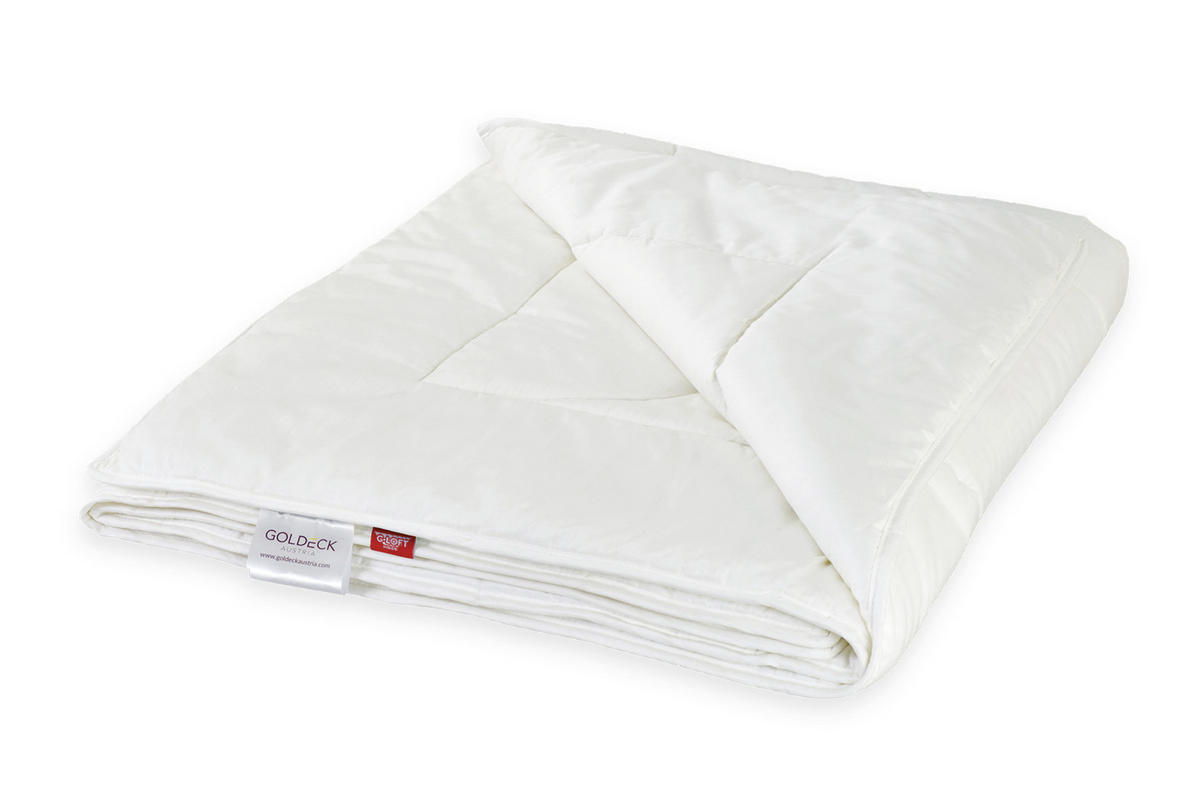 SOMMERDECKE 140/220 cm  - Champagner, Basics, Textil (140/220cm) - Goldeck Austria
