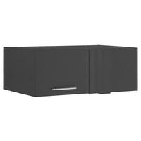 AUFSATZSCHRANK 100/38/68 cm   - Chromfarben/Anthrazit, Design, Holzwerkstoff/Metall (100/38/68cm)