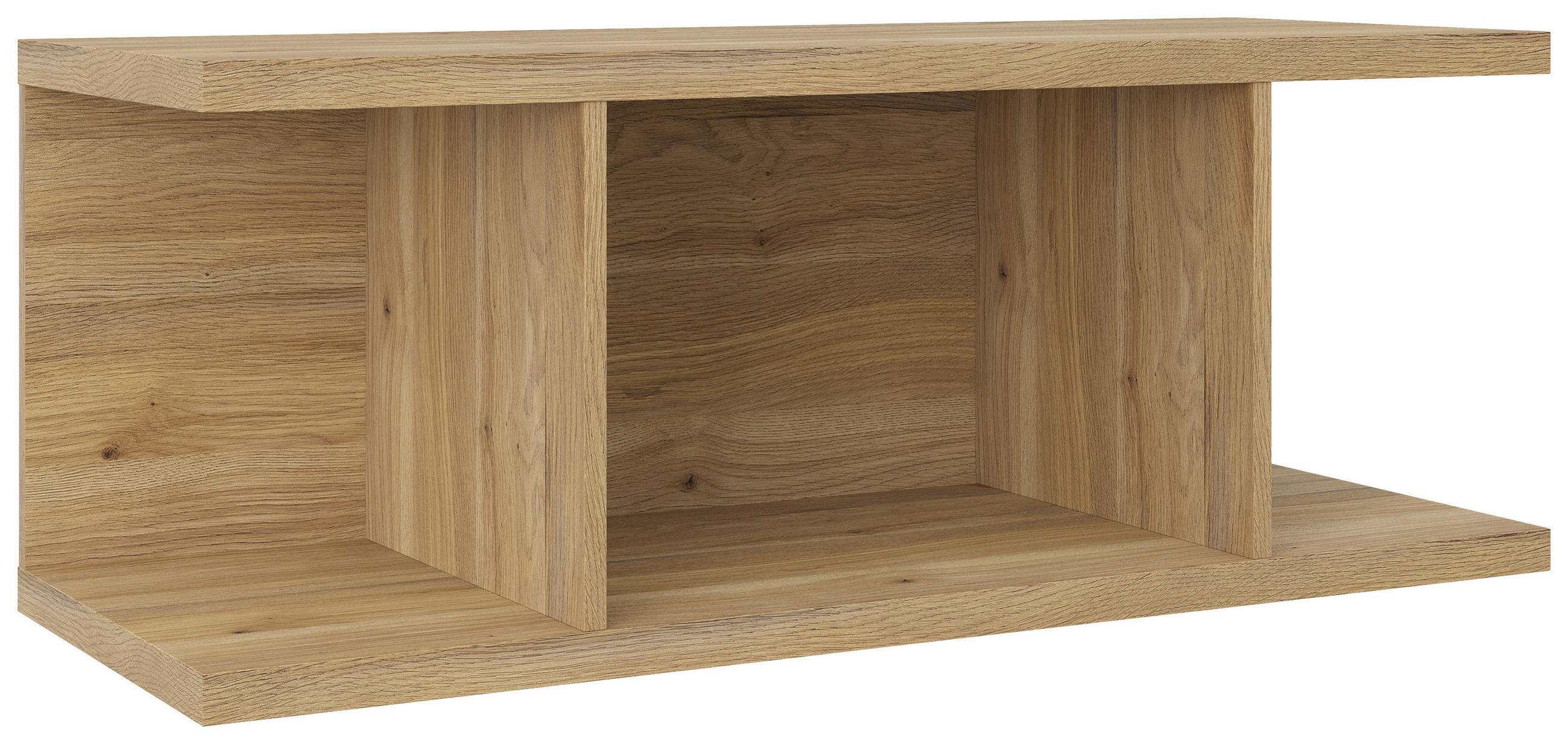 KOMMODENAUFSATZ  105/40,4/40,3 cm  - Eichefarben, MODERN, Holzwerkstoff (105/40,4/40,3cm) - Carryhome