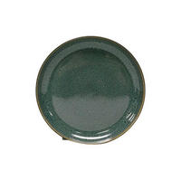 Farfurie Pentru Desert 21 cm  - verde, Design, ceramică (21cm) - Novel