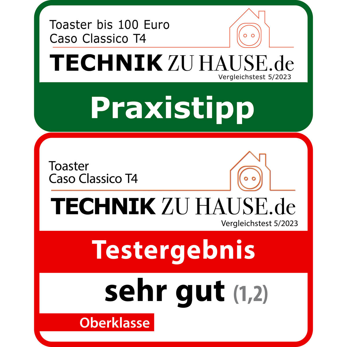 TOASTER Classico  - Edelstahlfarben, Basics (40/18,5/11,5cm) - CASO Design