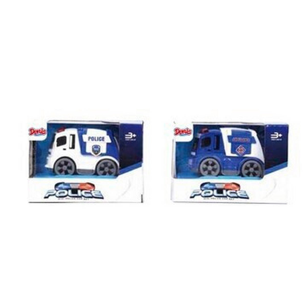 IGRAČKA AUTOMOBIL  Denis wroom  - bijela/plava, Basics, plastika (13/9/6cm)